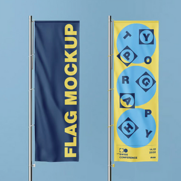 Big Pole Flag with Stand (Outdoor)