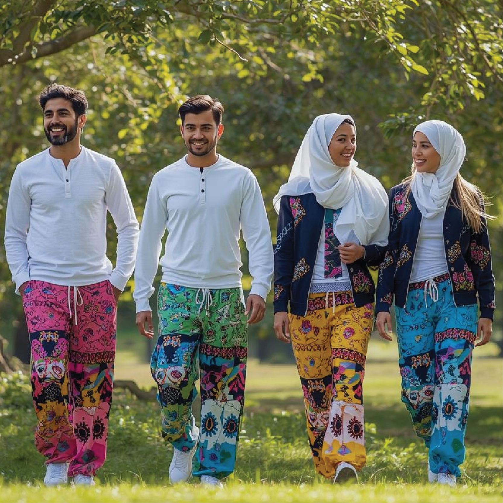 Full Print Joggers